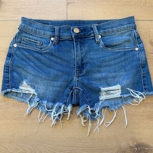 Blank NYC Distressed Jean Shorts
